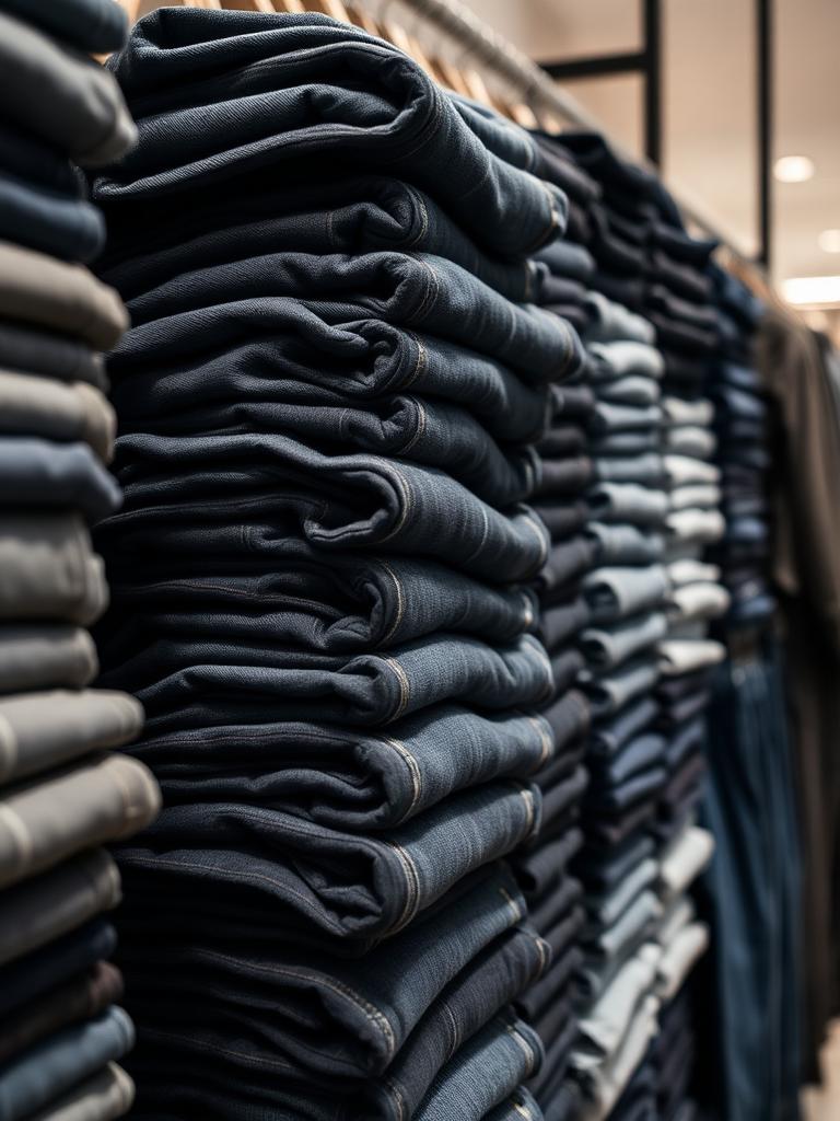 Jeans homme pliés, tons denim – Vêtements Lavaud